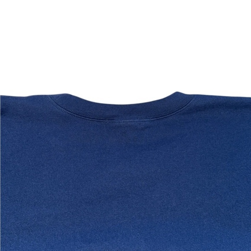 THE BAR‎ Navy & White Varsity Pullover Sweatshirt Large - Picture 8 of 9
